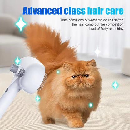 Pet Self-Cleaning Hair Remover Brush - Grooming Tool for Dogs & Cats - PureJoy