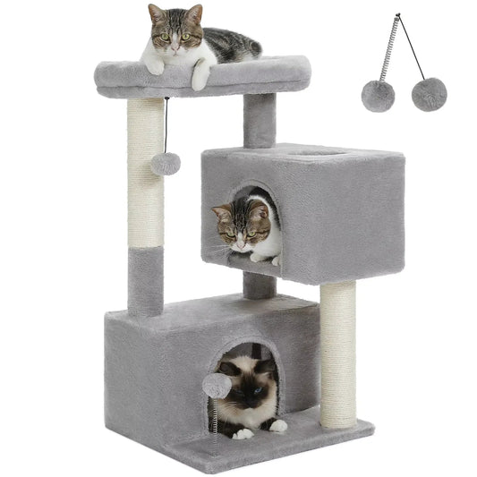 Cat Tree for Large Cats Cat Tower for Indoor - PureJoy