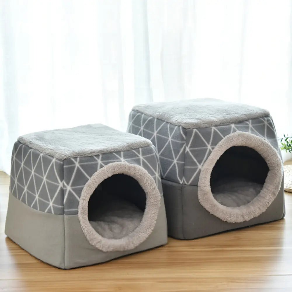 Pet Dog and Cat Bed Villa - Dual Use Space Capsule - PureJoy