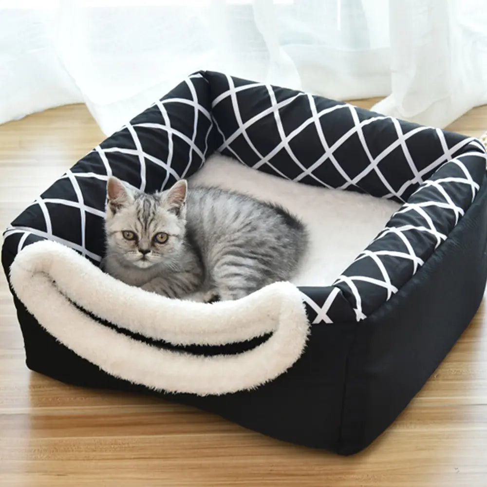 Pet Dog and Cat Bed Villa - Dual Use Space Capsule - PureJoy